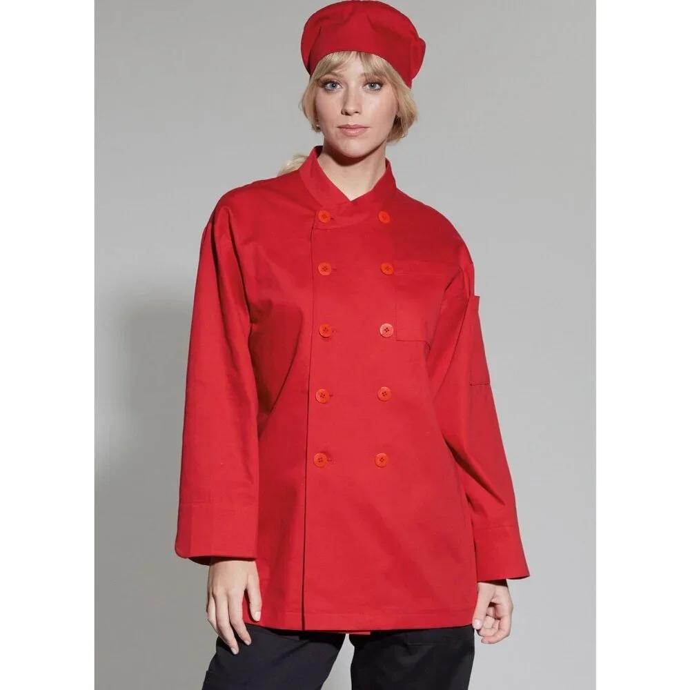 McCalls Sewing Pattern 833211621 Chef Jacket Pants Apron Cap Unisex‎ S-XXL